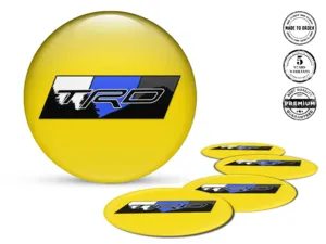 Toyota TRD Pegatinas de Cúpula Personalizadas Etiquetas Estilo Pro